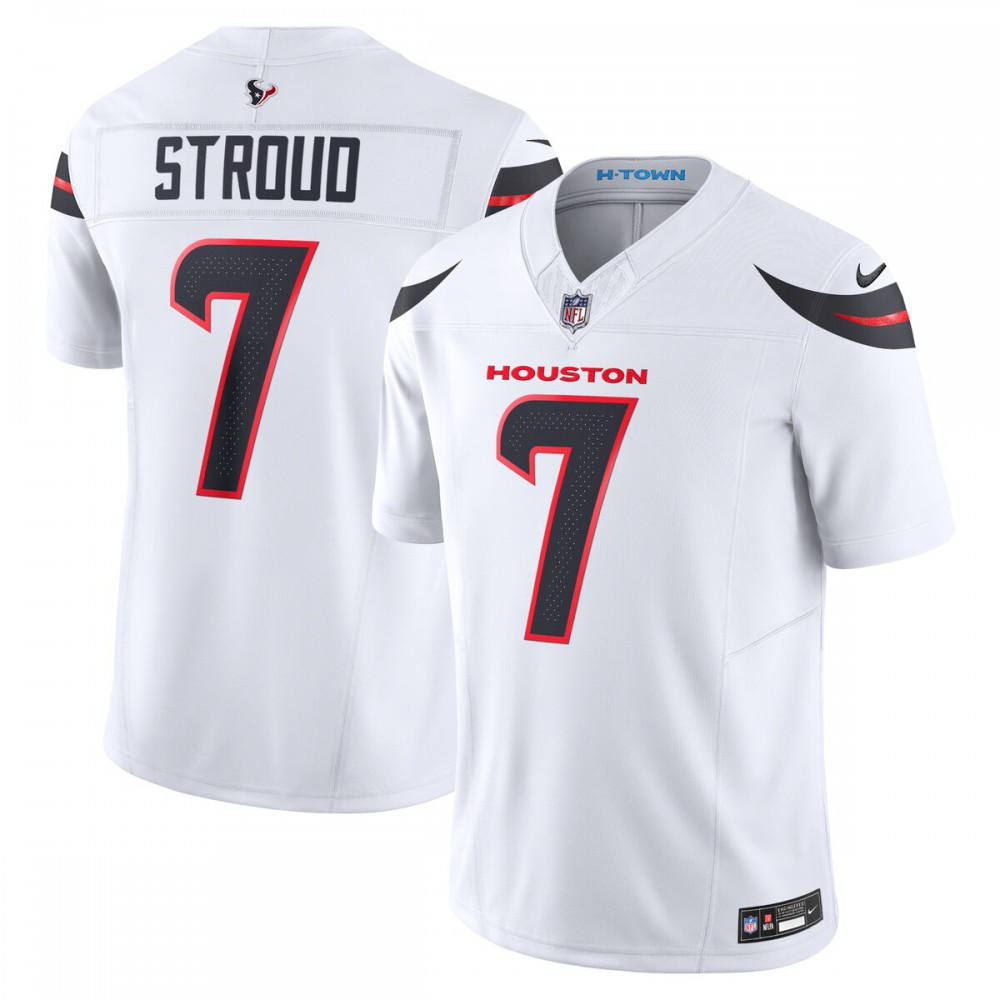 C.J. Stroud Houston Texans Nike Vapor F.U.S.E. Limited Jersey - White-GridironStore